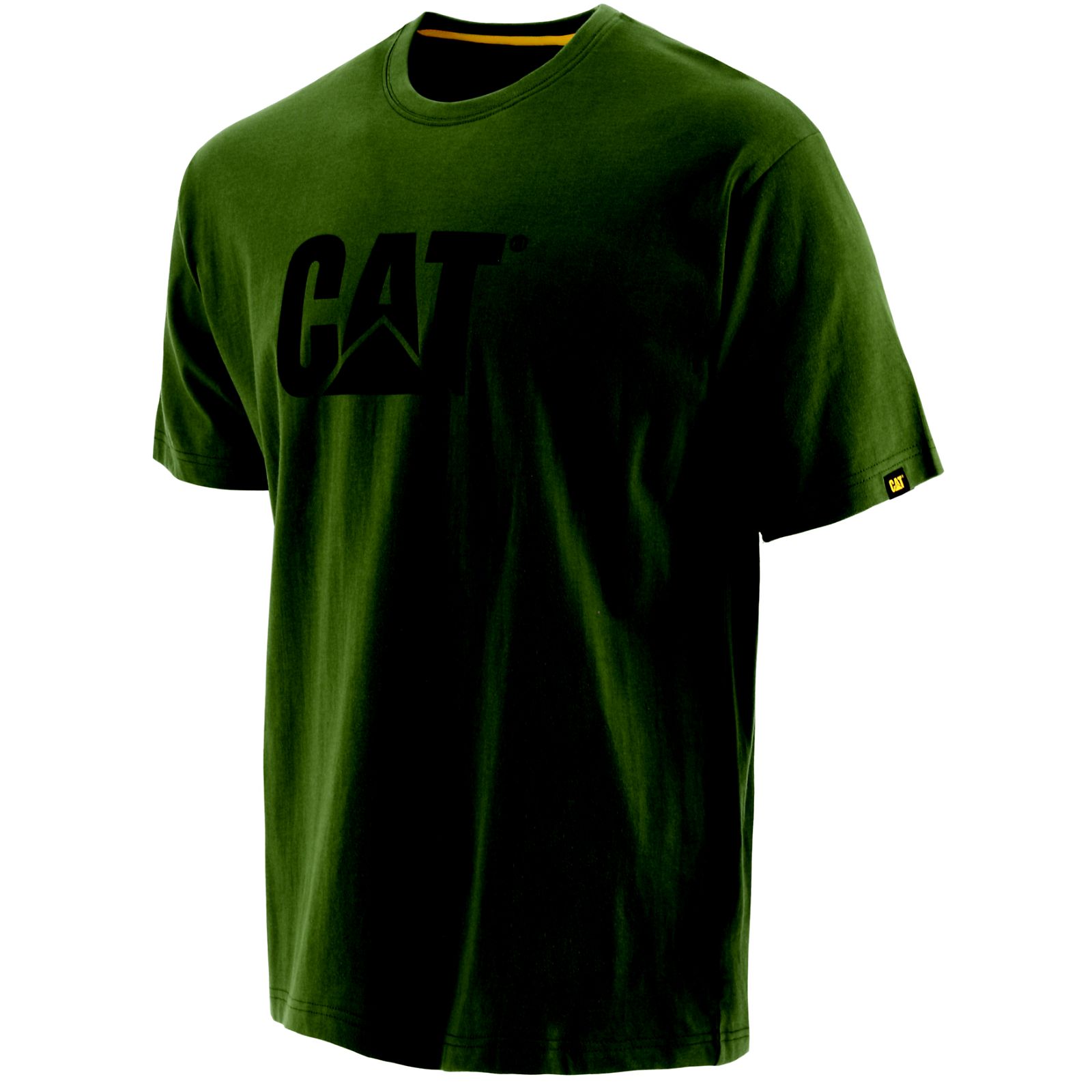 Caterpillar Clothing South Africa - Cat Men's Trademark T-Shirts Green OI9714632